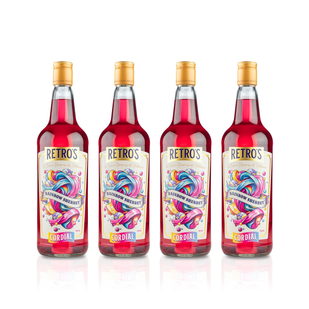 Retro's Rainbow Sherbet 750mL